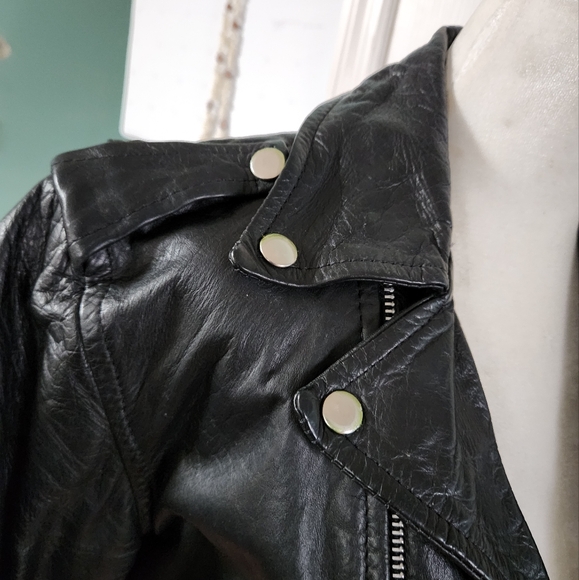 Vintage ICS Motorcycle jacket With Shawl Scarf.. u.s.szS..(16 in that brand - Picture 13 of 14